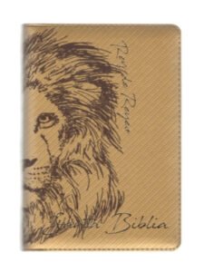 Biblia León Letra Grande - RVR 1960 5 Biblia RVR1960 Con Índice, León Dorada