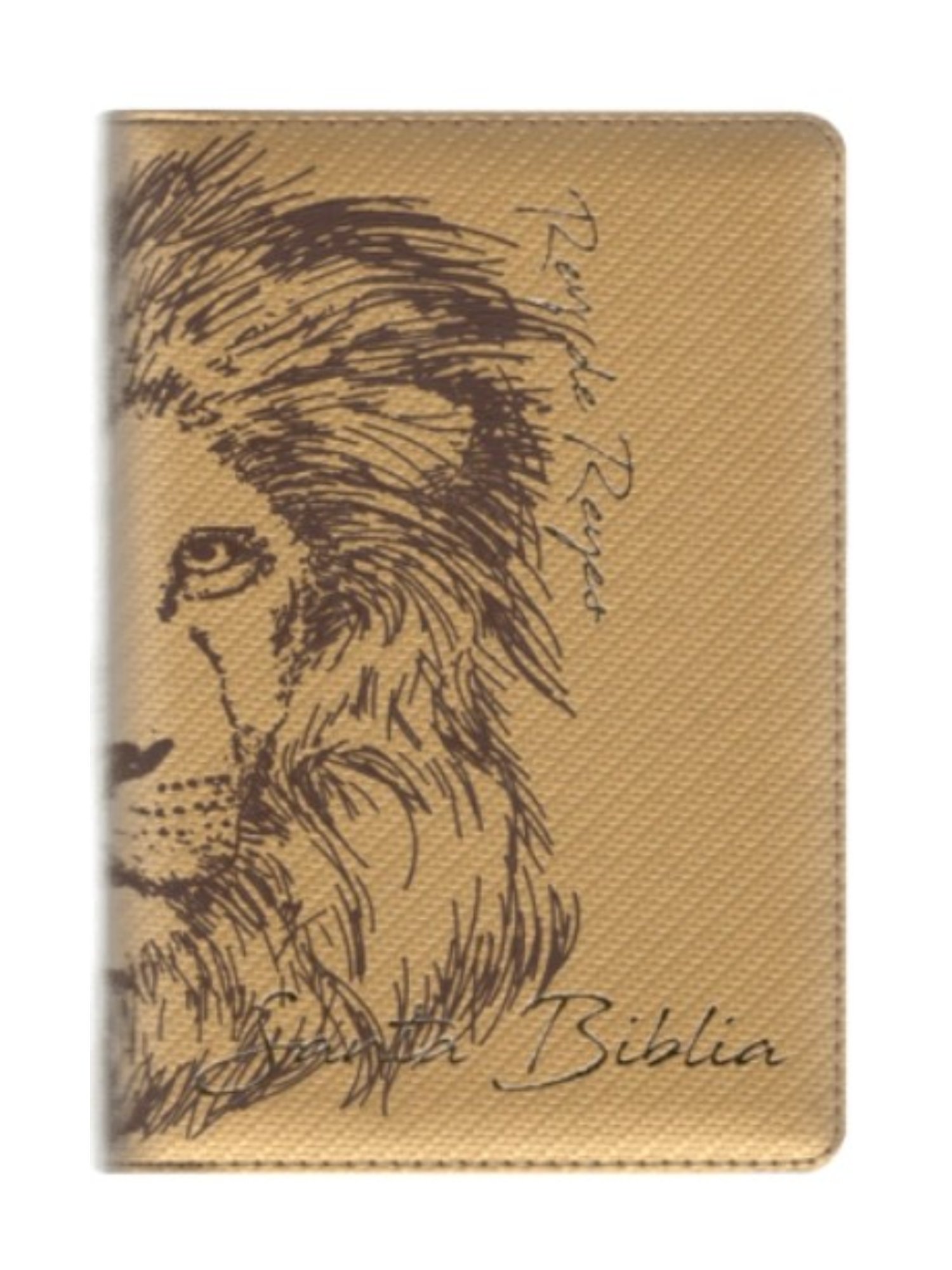 Biblia León Letra Grande - RVR 1960 1 Biblia RVR1960 Con Índice, León Dorada