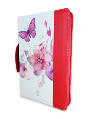 Biblia RVR 1960 Rojo Mariposa con Índice