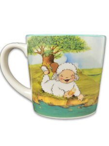 Taza Ovejitas Feliz Cuando Dios Me Devuelve con Creces