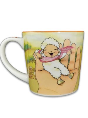Taza Ovejitas Soy Feliz Porque Dios Me Transformó