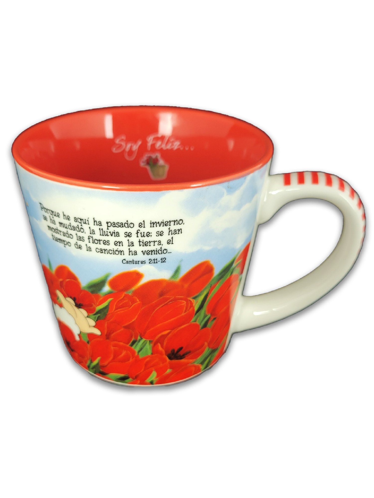 Taza Ovejitas Soy Feliz Cuando Dios Trae Primavera a Mi Vida 2 Taza Ovejitas Soy Feliz Cuando Dios Trae Primavera a Mi Vida - Image 2