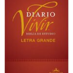 Biblia Diario Vivir RVR 1960 Vino Tinto Índice