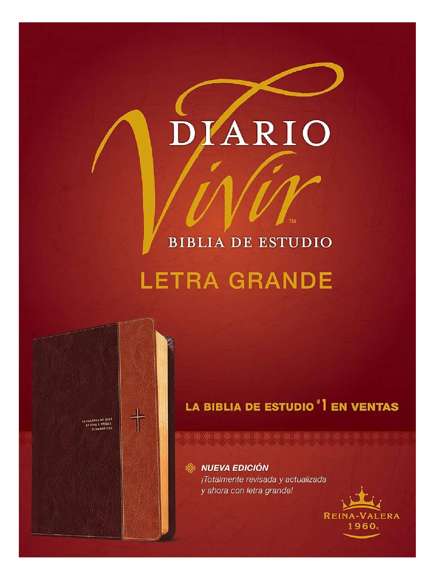 Biblia Diario Vivir RVR 1960 Café Índice Letra Grande 1 Biblia Diario Vivir RVR 1960 Café Índice