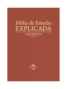 Biblia De Estudio Explicada RVR 1960 Piel Especial, Marrón Claro