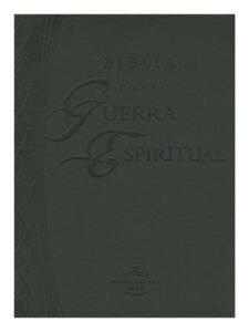 Biblia Guerra Espiritual RVR 1960 Negra Sin Índice