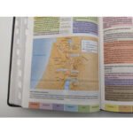 RVR 1960 Biblia de Estudio Arcoiris, negro simil piel con indice – imagen 3