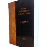 Biblia De Estudio Reina Valera 1960 MacArthur Tapa Rustica