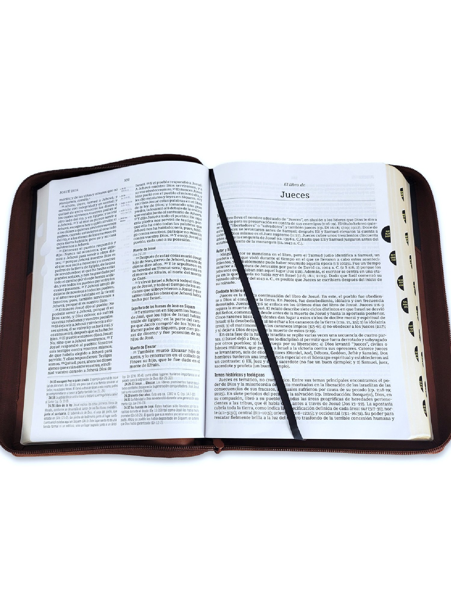 Biblia De Estudio Reina Valera 1960 MacArthur Café Índice 3 Biblia De Estudio Reina Valera 1960 MacArthur Café Índice - Image 3