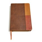 RVR 1960 Biblia de Estudio Arcoiris, cocoa/ terracota simil piel – imagen 4