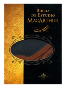 Biblia De Estudio Reina Valera 1960 MacArthur Dúo Tono 5 Biblia De Estudio MacArthur Dúo Tono