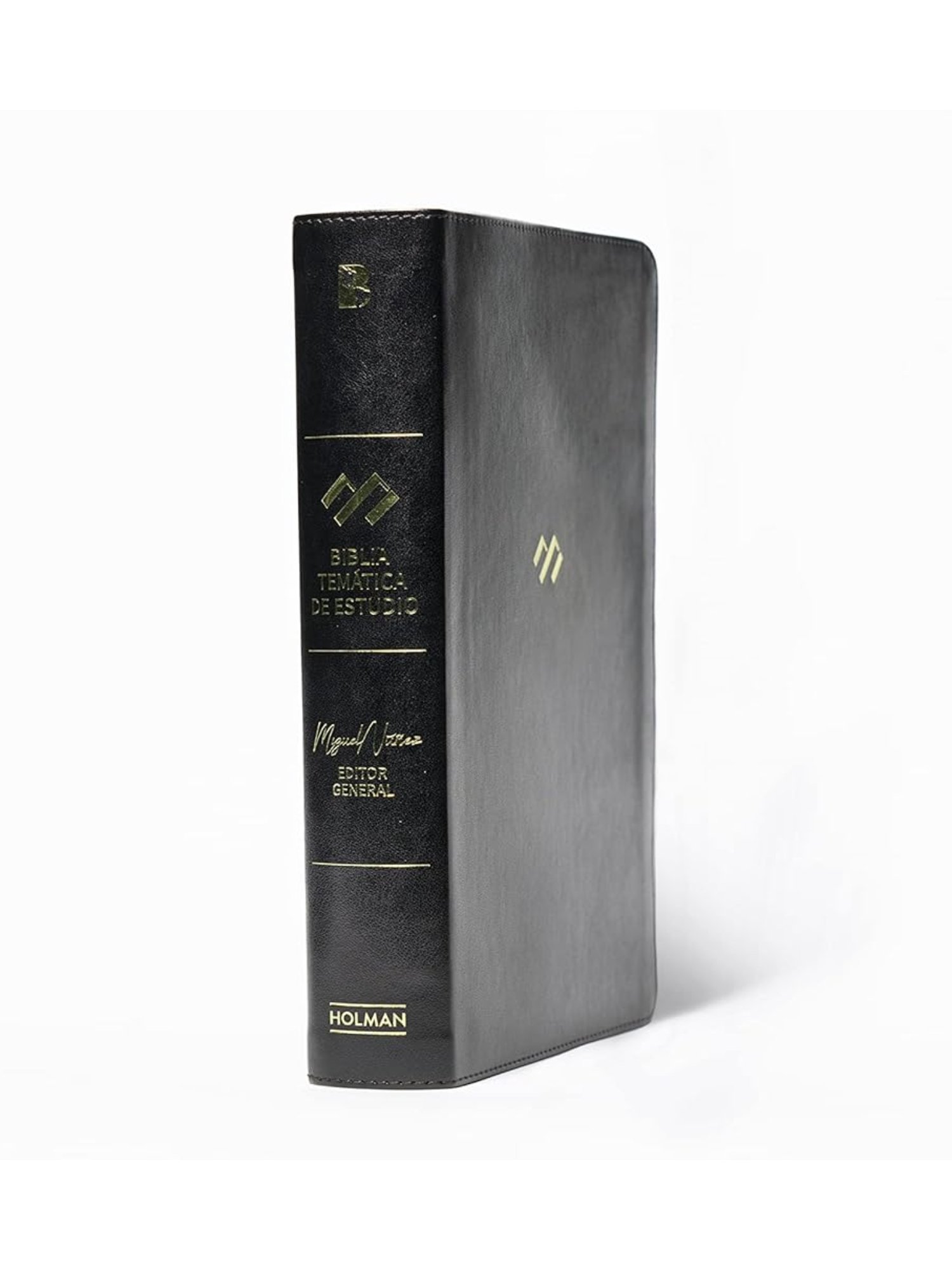 Biblia de Estudio Temática RVR 1960, Miguel Núñez, Negro, Piel Genuina 2 Biblia de Estudio Temática RVR 1960, Miguel Núñez, Negro, Piel Genuina - Image 2