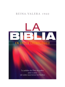 Biblia Cronológica RVR 1960 Dia Por Dia, Marrón, Símil Piel 8 Biblia Cronológica RVR 1960, Nueva Edición Cronológica