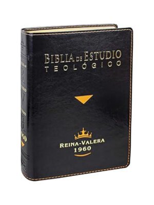 Biblia De Estudio Teológico RVR 1960 Piel Fabricada