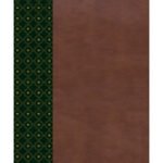 Biblia RVR 1960 de Estudio Scofield Verde Bosque Café Símil Piel – imagen 2