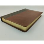 Biblia RVR 1960 de Estudio Scofield Verde Bosque Café Símil Piel – imagen 3
