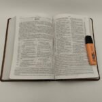 Biblia RVR 1960 de Estudio Scofield Verde Bosque Café Símil Piel – imagen 4