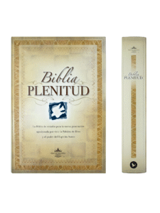 Biblia de Estudio Plenitud RVR60 Tapa Dura, Con Índice