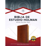 Biblia De Estudio Holman RVR 1960, Café, Símil Piel