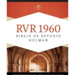 Biblia De Estudio Holman RVR 1960, Tapa Dura con Índice