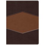 Biblia De Estudio Holman RVR 1960, Chocolate, Símil Piel – imagen 3