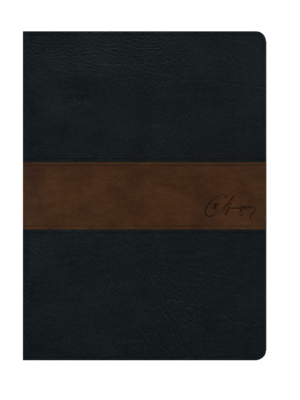 Biblia de Estudio Spurgeon RVR 1960, Negro, Marrón, Símil Piel