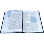 RV60 Biblia de estudio Apologética imitación piel negra – imagen 4