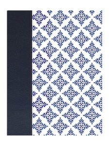 NVI Biblia De Apuntes Blanco y Azul Simil Piel/BH 7 Biblia NVI De Apuntes Blanca/Azul