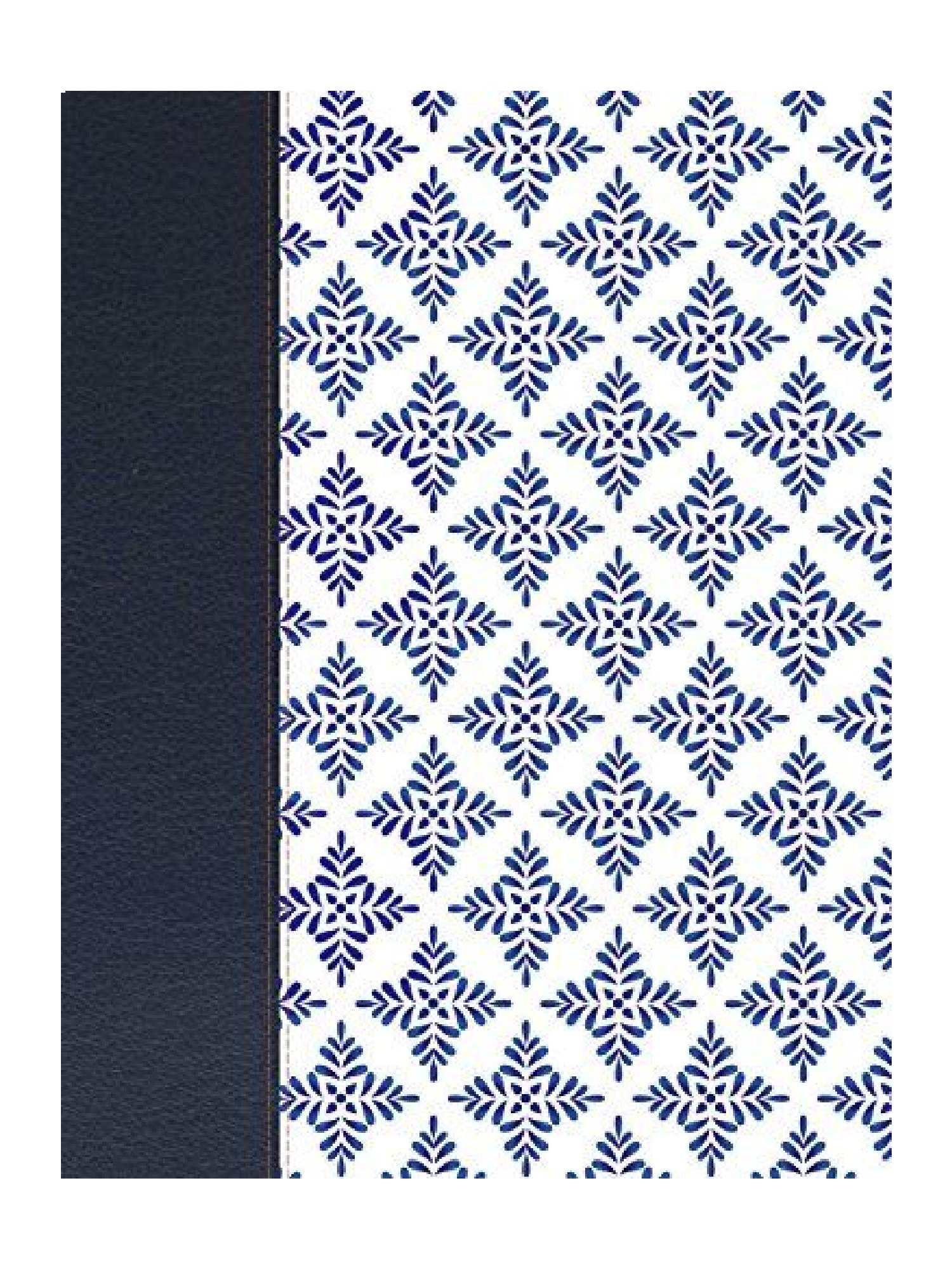 NVI Biblia De Apuntes Blanco y Azul Simil Piel/BH 1 Biblia NVI De Apuntes Blanca/Azul