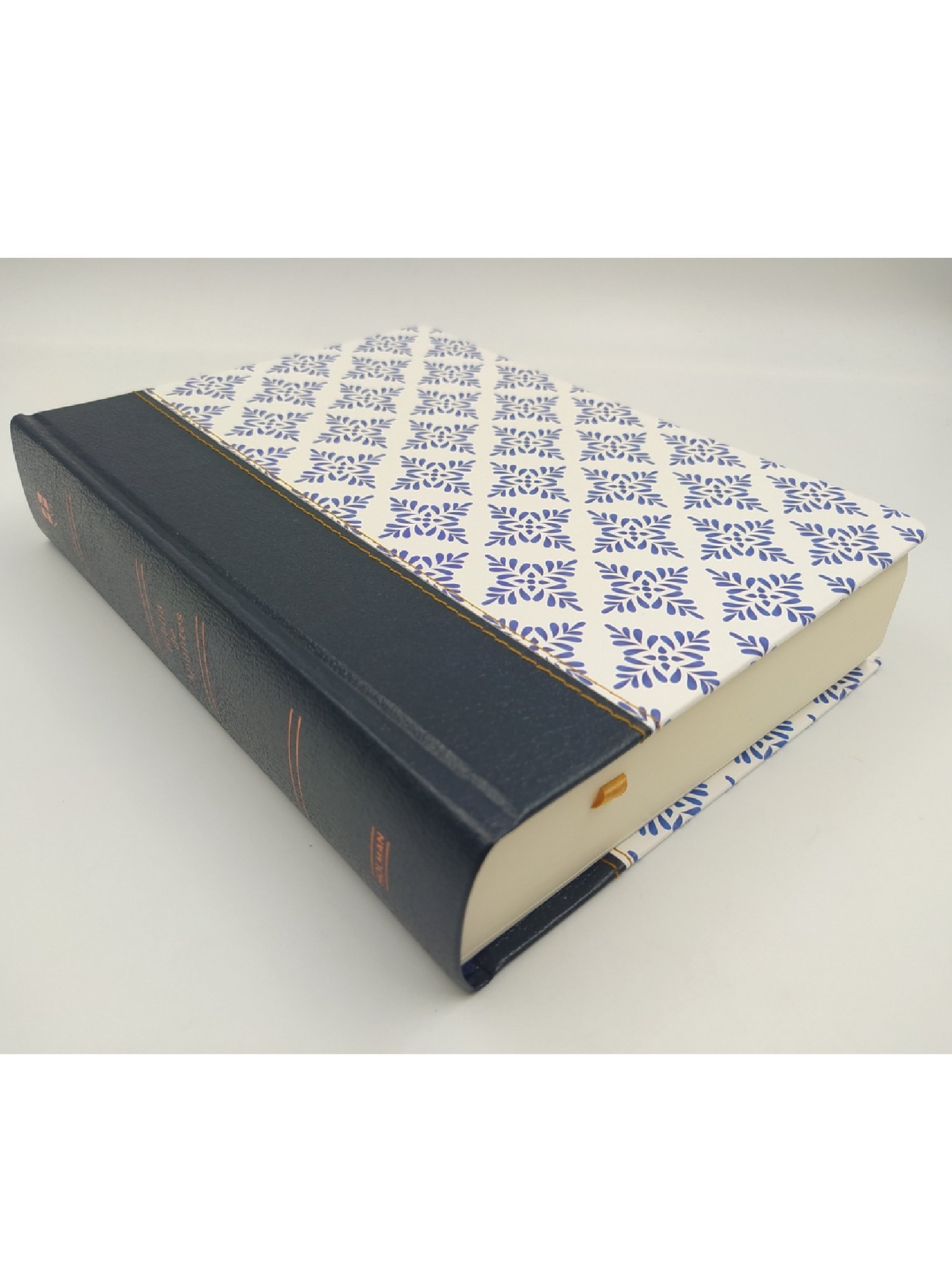 NVI Biblia De Apuntes Blanco y Azul Simil Piel/BH 3 NVI Biblia De Apuntes Blanco y Azul Simil Piel/BH - Image 3
