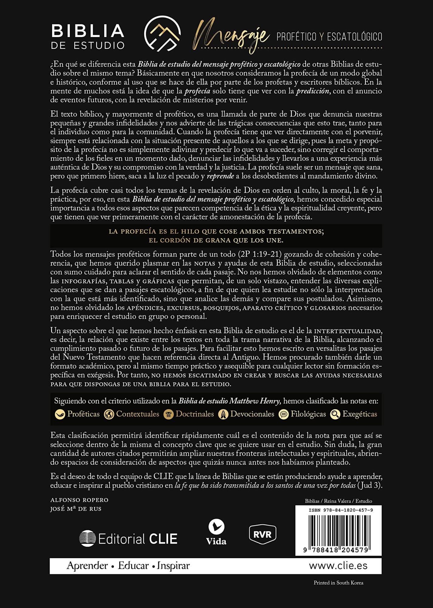 Biblia Mensaje Profético De Estudio 4 Biblia Mensaje Profético De Estudio - Image 4
