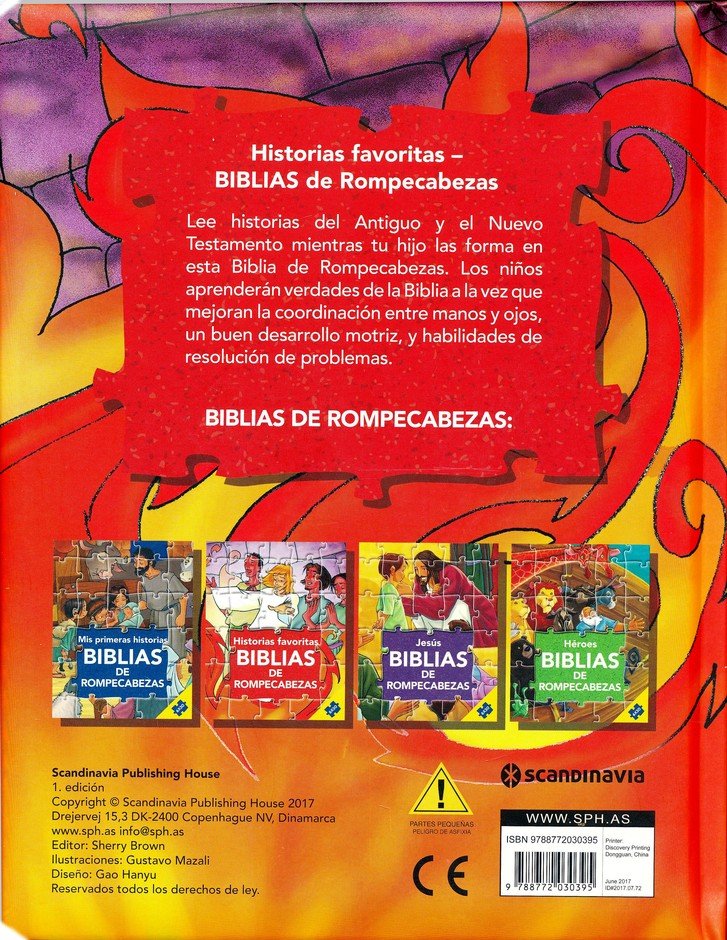Biblias de Rompecabezas: Historias Favoritas 5 Biblias de Rompecabezas: Historias Favoritas - Image 5