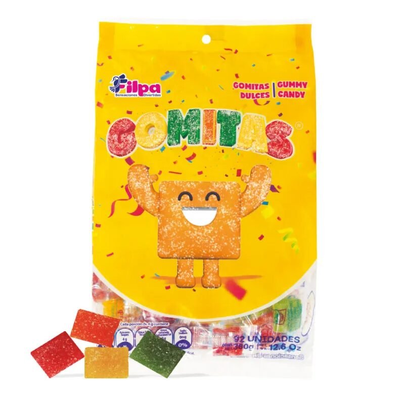 Goma Frutal Paquete x 85 - 90 Aprox Mensajes Bíblicos 1 Goma Frutal Paquete x 85 - 90 Aprox Mensajes Bíblicos