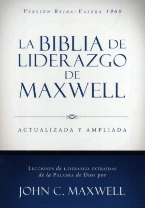 Biblia De Liderazgo De Maxwell RVR 1960 Piel Italiana (Actualizada y Ampliada)