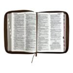 Biblia Símil Piel Duotone Café – imagen 2