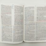 RV60 Biblia de Estudio Holman, fucsia y rosado con filigrana símil piel – imagen 4