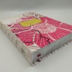 RV60 Biblia de promesas LG flores canto plateado