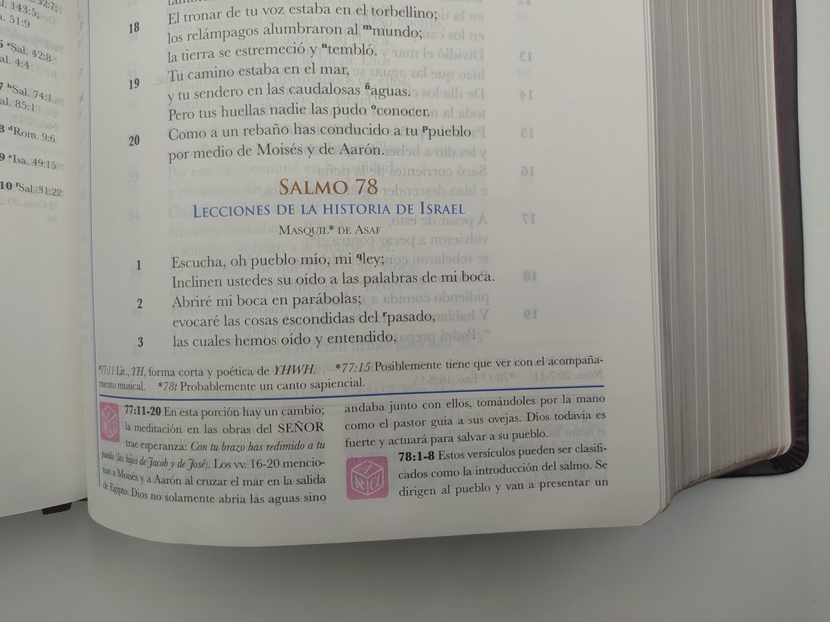Biblia RVR 2015 de Estudio Mundo Hispano Vino Piel 6 Biblia RVR 2015 de Estudio Mundo Hispano Vino Piel - Image 6