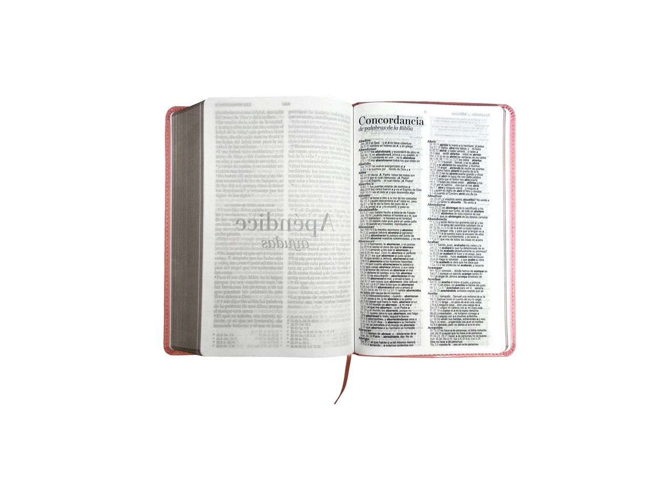 Biblia RVR1960 Manual LG / Imitación Piel Rosa 7 Biblia RVR1960 Manual LG / Imitación Piel Rosa - Image 7