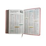 Biblia RVR1960 Manual LG / Imitación Piel Rosa