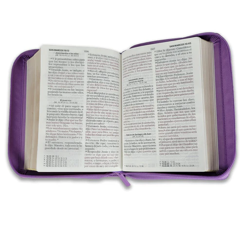 Biblia Compacta Letra 11 puntos Lila RV60 3 Biblia Compacta Letra 11 puntos Lila RV60 - Image 3