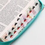Biblia RV60 065LG Czti PJR Mariposas/turquesa – imagen 2