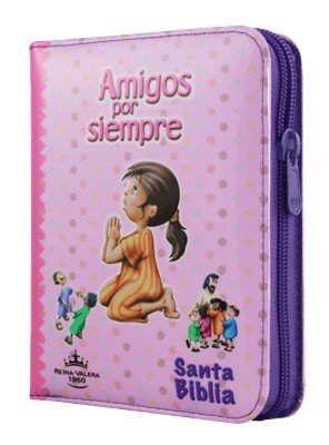 Biblia amigos por siempre rosada