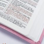 RVR 1960 Biblia para Evangelio regalos y premios rosa simil piel – imagen 3