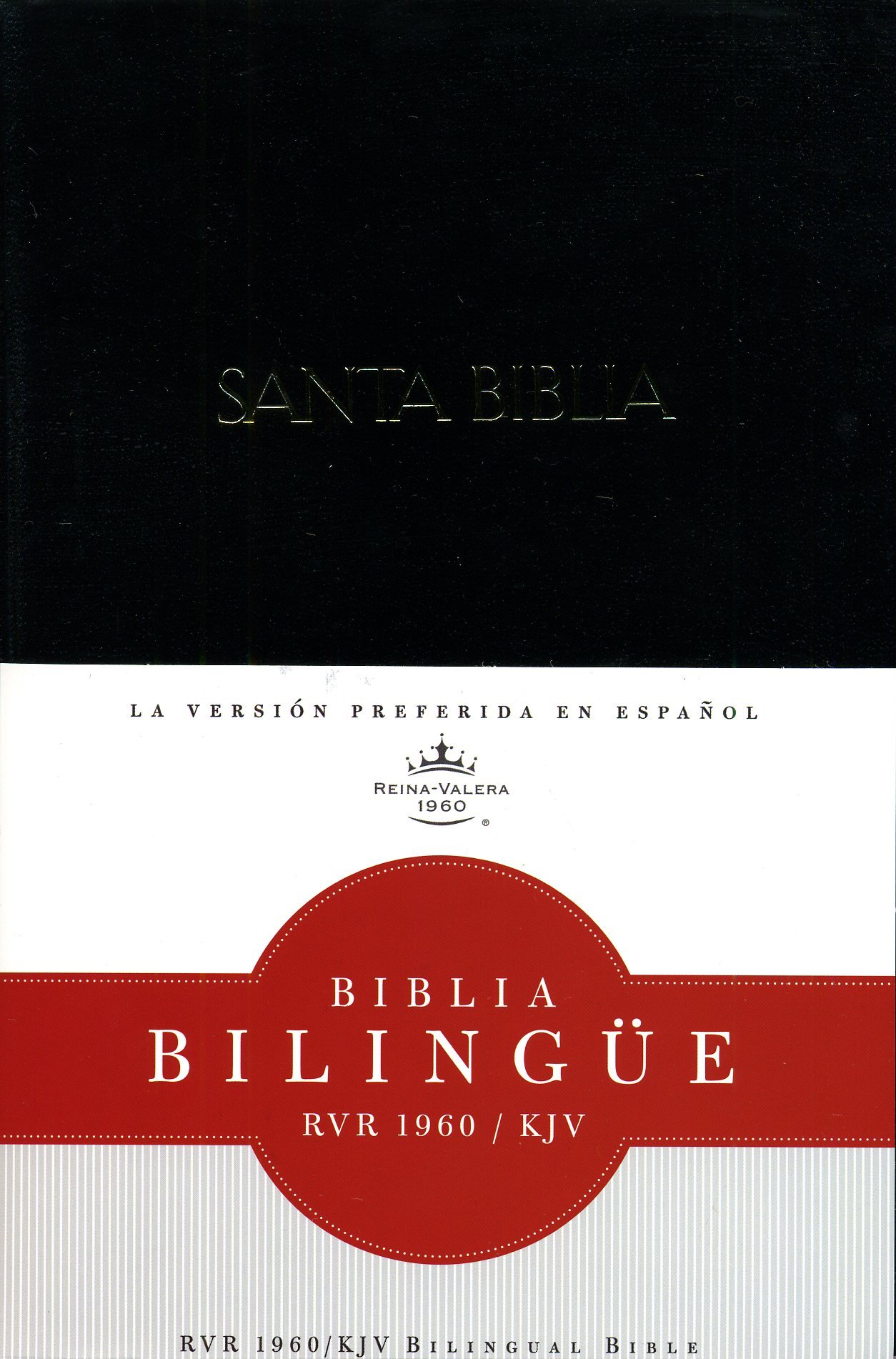 Biblia Bilingue/RVR-KJV/Tapa Dura/Negro 1 Biblia Bilingue/RVR-KJV/Tapa Dura/Negro