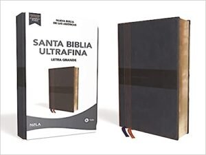 Biblia NBLA Ultrafina Letra Grande Azul