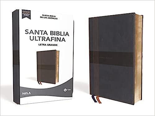 Biblia NBLA Ultrafina Letra Grande Azul 1 Biblia NBLA Ultrafina Letra Grande Azul