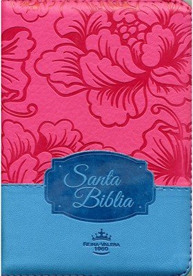 RV60 Biblia 045, fucsia y turquesa