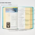 Biblia NBLA de Estudio para Niños Turquesa Símil Piel – imagen 3