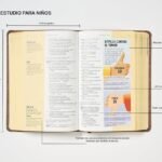 Biblia NBLA de Estudio para Niños Café Símil Piel – imagen 2
